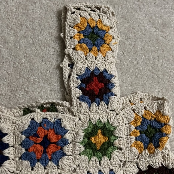 Handmade Crochet Woolen Top - Picture 2 of 8